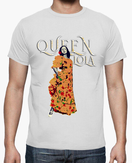 Camiseta Hombre manga corta Lola Flores "Queen Lola" - Imagen 7