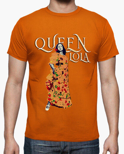 Camiseta Hombre manga corta Lola Flores "Queen Lola" - Imagen 3