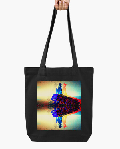 Lola Flores Bolsa de tela Sevillanas Color Vert - Imagen 2